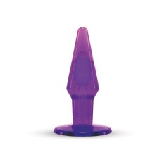 Большая фиолетовая анальная пробка JAMMY JELLY ANAL LARGE PLUG VIOLET - 13,5 см.