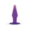 Большая фиолетовая анальная пробка JAMMY JELLY ANAL LARGE PLUG VIOLET - 13,5 см.