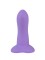 Фиолетовый нереалистичный дилдо Emotional Plus - 13 см.