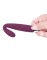 Фиолетовый вибратор Cici с гнущейся головкой - 18,2 см.