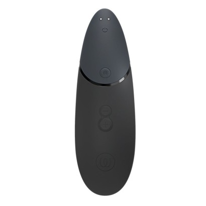 Черный бесконтактный клиторальный стимулятор Womanizer Next