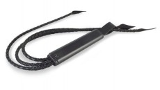 Черная кожаная плеть  Элегант 