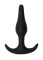 Чёрная анальная пробка Starter - 10,5 см.