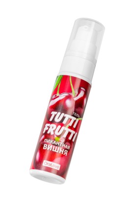 Гель-смазка Tutti-Frutti с вишнёвым вкусом - 30 гр.