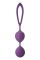 Фиолетовые вагинальные шарики Flirts Kegel Balls