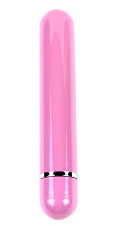 Розовый вибратор The Modest One - 14,5 см.