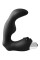 Черный вибромассажер простаты FantASStic Vibrating Prostate Massager - 11,3 см.