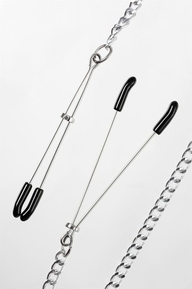 Зажимы на соски «Вилки» на цепочке