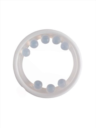 Эрекционное кольцо со стимулирующими шариками сверху и снизу