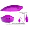 Лиловое виброяйцо с удобным пультом управления вибрацией