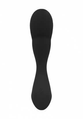 Чёрный анальный вибростимулятор Geron Anal Vibrator