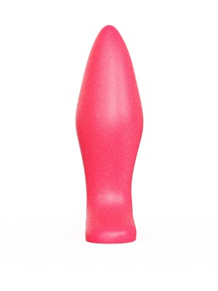 Розовая анальная пробка - 11,5 см.