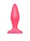 Розовая анальная пробка - 11,5 см.