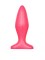 Розовая анальная пробка - 11,5 см.