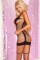 Соблазнительное платье с чулочками SEAMLESS SIDE NET GARTER DRESS