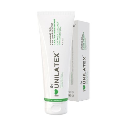 Интимный гель-лубрикант на водной основе с алоэ вера и витамином Е - 100 мл.