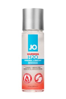 Возбуждающий лубрикант на водной основе JO Personal Lubricant H2O Warming - 60 мл.