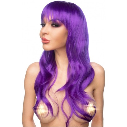 Фиолетовый парик  Азэми 