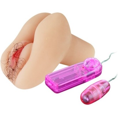 Мастурбатор вагина + анус с выносным пультом