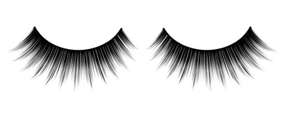 Черные накладные ресницы с различной густотой Premium