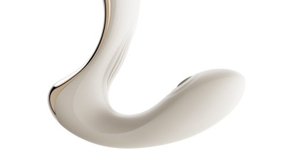 Белый вибромассажёр G-зоны Talis с пульсацией, вакуумной стимуляцией и функцией нагрева