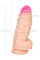 Телесный фаллоимитатор-гигант Giant - 33,5 см.