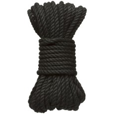 Черная верёвка для связывания и фиксации Bind&Tie - 9,14 м.