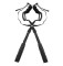 Чёрный бондажный комплект Romfun Sex Harness Bondage на сбруе