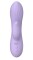 Сиреневый вибратор-кролик Hippo - 17 см.