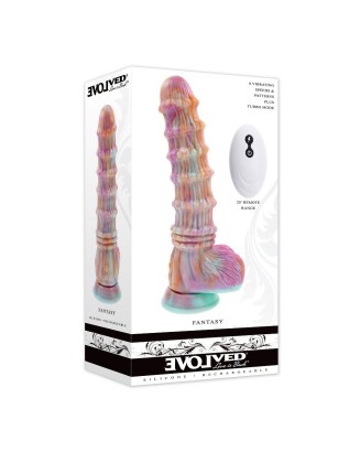 Фантазийный вибратор на присоске Fantasy - 27,6 см.