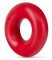 Набор из 2 красных эрекционных колец DONUT RINGS OVERSIZED