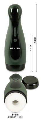 Вибромастурбатор с функцией всасывания Masturbator with 2 Functions