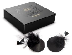 Наклейки на грудь Burlesque Pasties Feather Bijoux