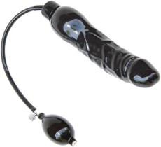 Раздувающийся толстый фаллоимитатор Inflatable Dildo XL - 23 см.