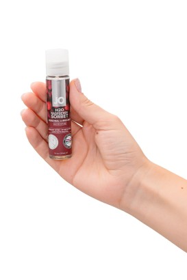 Смазка с ароматом малинового щербета JO Flavored Raspberry Sorbet - 30 мл.