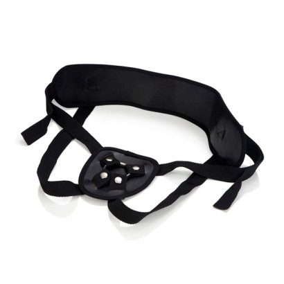 Розовый страпон с вибрацией 10-Function Love Rider G-Caress