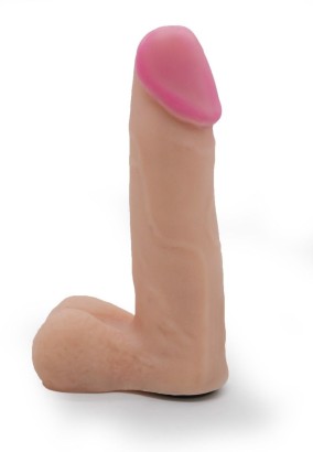 Страпон в подарочной упаковке: трусики с плугом и фаллоимитатор-насадка - 16 см.