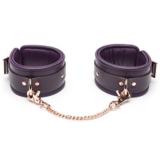 Фиолетовые оковы на ноги Cherished Collection Leather Ankle Cuffs