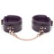 Фиолетовые оковы на ноги Cherished Collection Leather Ankle Cuffs