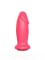 Розовая пробка-фаллос - 13,7 см.