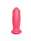 Розовая пробка-фаллос - 13,7 см.