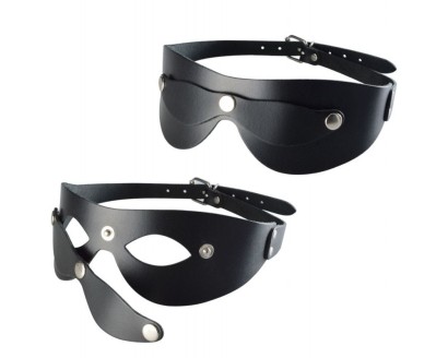 Черная кожаная маска  Новичок 