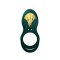 Зеленое эрекционное виброкольцо Bayek с пультом ДУ