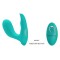 Бирюзовый стимулятор G-точки Idabelle - 10,1 см.