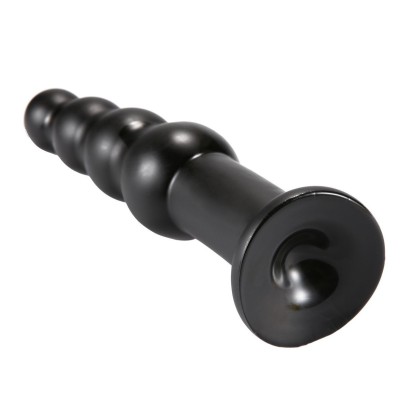 Черный анальный стимулятор X-men - 27 см.