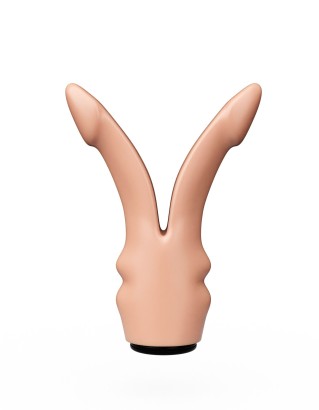 Телесная сплит-насадка харнесс - 16,5 см.