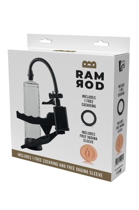 Прозрачная вакуумная помпа Pistol Penis Pump