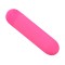 Ярко-розовая перезаряжаемая вибропуля Stefan - 8 см.