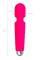 Розовый жезловый вибратор Peony - 20,5 см.