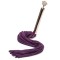 Фиолетовая плеть Cherished Collection Suede Flogger - 63,5 см.
